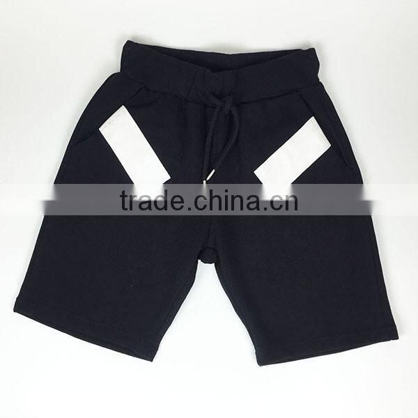 2016 Boys Black Cotton Shorts
