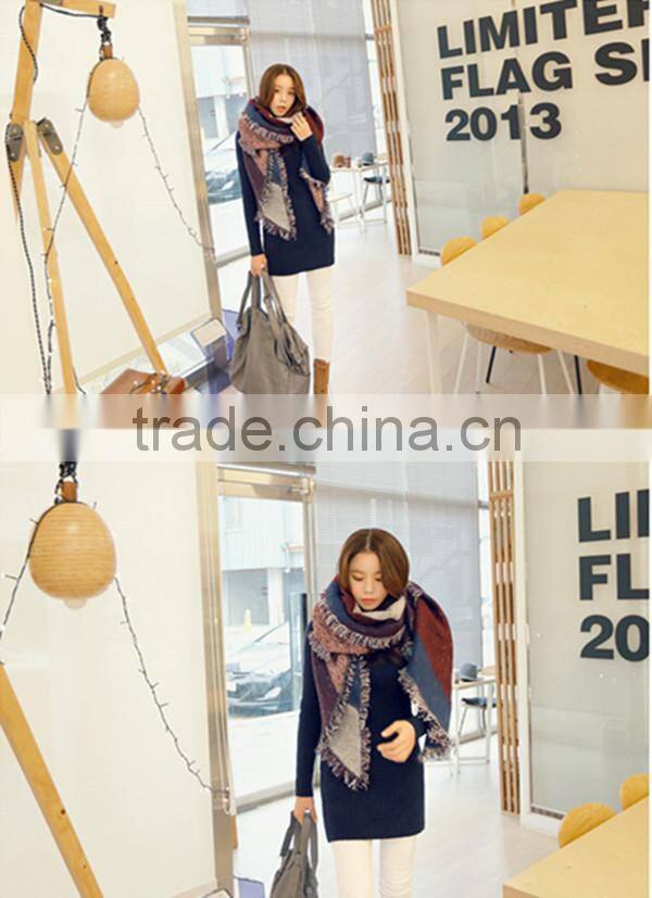 1pc New design fashion winter warmth spandex elegant shawl scarf designs for stitching