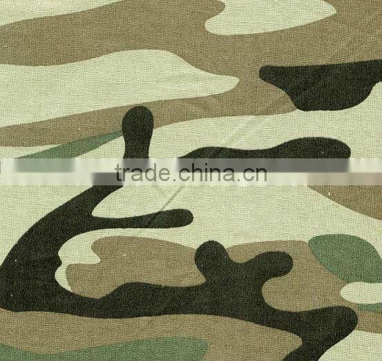 CVC Twill military camouflage canvas fabric