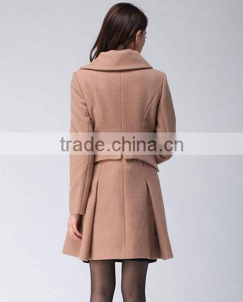 Autumn/ Winter women long coat turkey / women's Coat keep warm