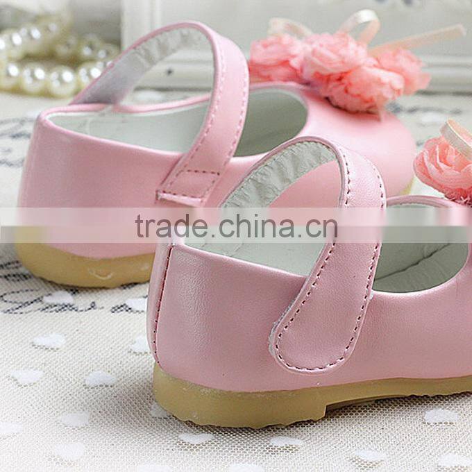 2016 Fall Baby Girl Shoes Wild Infant Shoes Bow Lace Sweet Kids First Walker Shoes For Children Wear Free Shipping KS40818-4