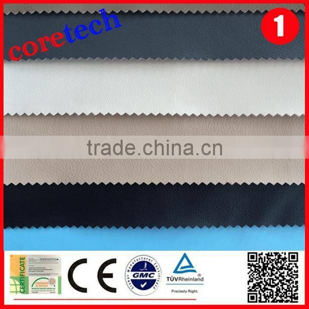 Hot sale cheap customized 100% pu leather fabric manufacturers