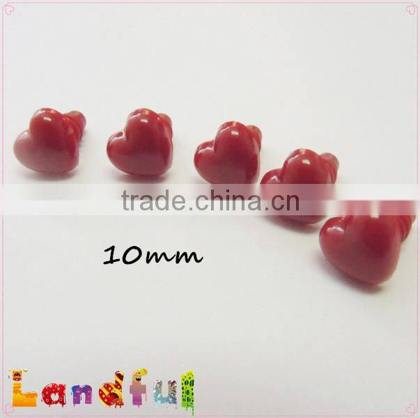 Plush Doll Plastic Heart Nose Safety Animal Nose Amigurumi Craft Nose