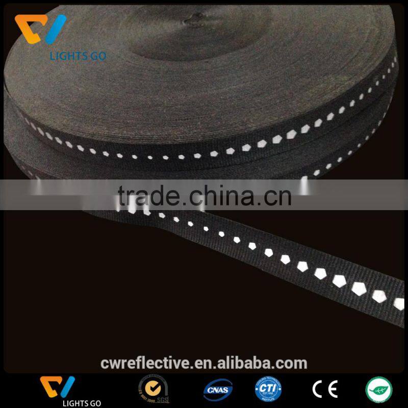 2016 hot sale custom reflective nylon webbing