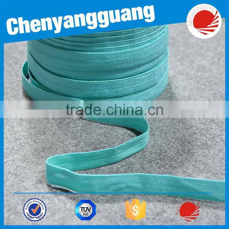 Custom Printed Fold Over Elastic For Headband