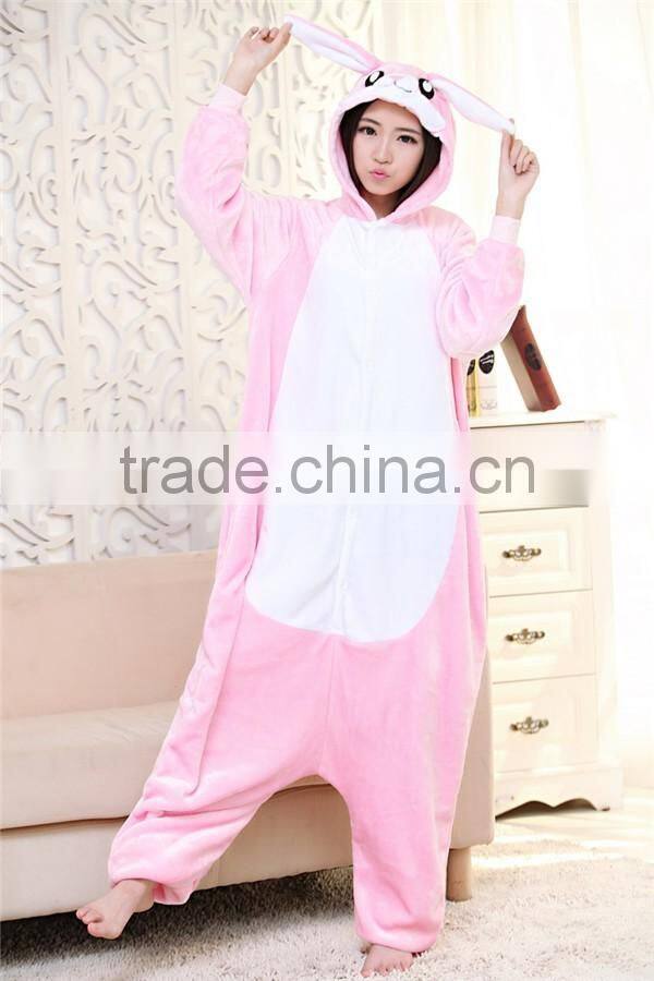 latest flannel girls honey rabbit pyjamas