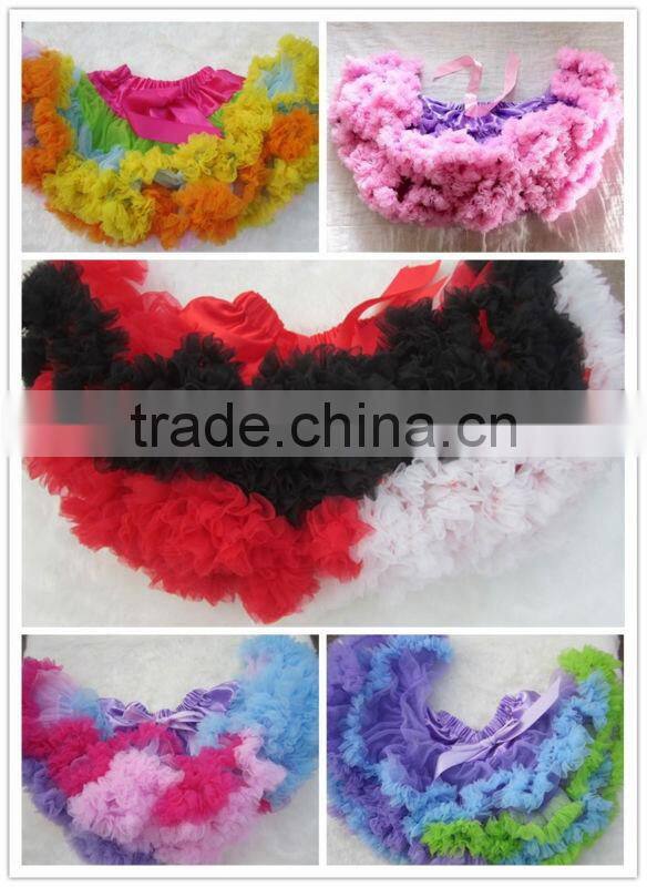2016 yawoo wholesale cupcake design tank top tutu pettiskirt girls baby birthday knee length party dance outfits performance set