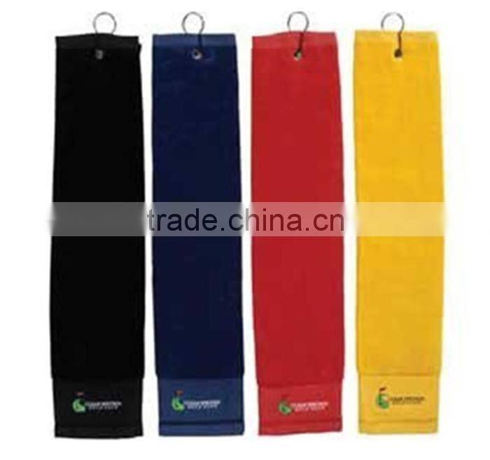 100 cotton soft novelty golf towel