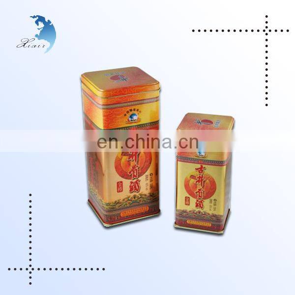 Wholesale Promotional Customized Best Selling Metal Tea Boxes Packaging Box