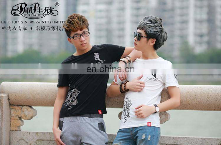 Peijiaxin Fashion Design Casual Style with Avalokitesvara Printed Tshirts Online Shopping