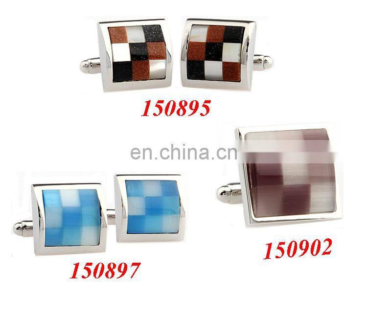 Men's best cufflinks cats eyes cufflinks high quality man suit alibaba china