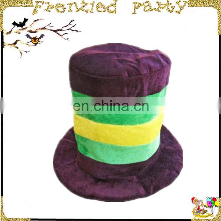 new arrival party mardi gras color top hat