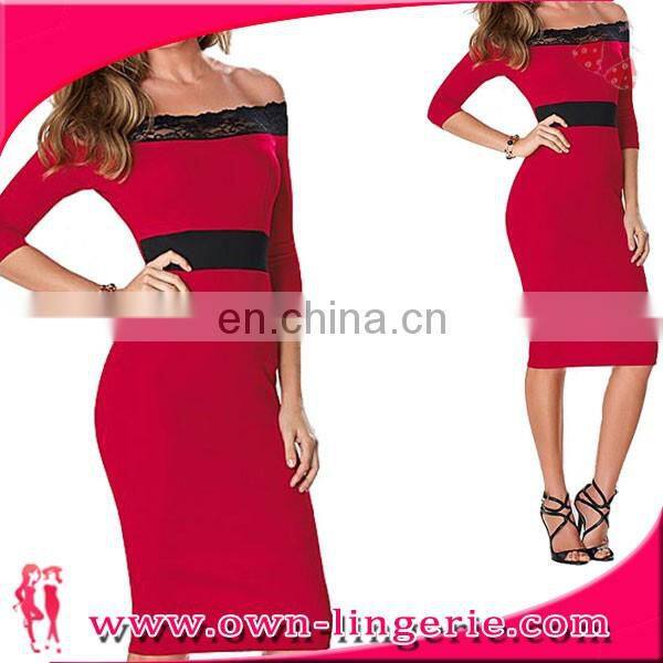 Women Off Shoulder Dress hot fashion show vintage swing rockabilly dress pin up clothing off shoulder tight dresses