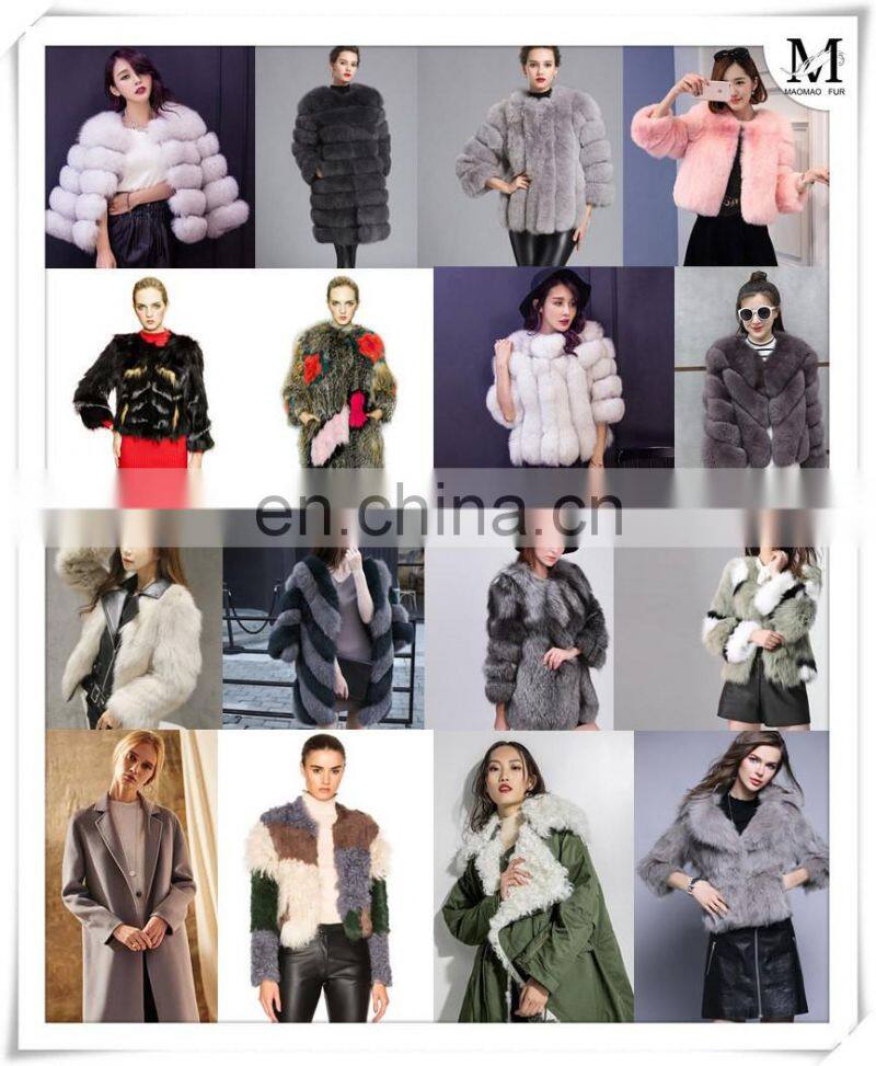 2016 New Factory Price High-Quality Cheap Fox Fur Coat Real Fur Winter Coat