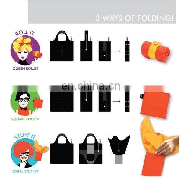 Various of foldable zipper tote bag for sale