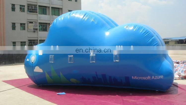 Blue Or Other Colors Inflatable Cloud For Advertising