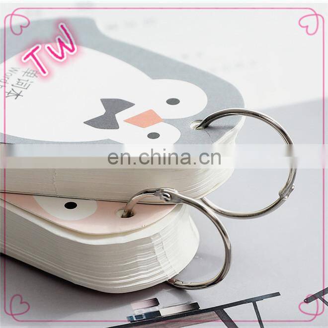 Top Quality Customized Promotion luxury funny penguin shaped sticky note pad stationery wholesale from china