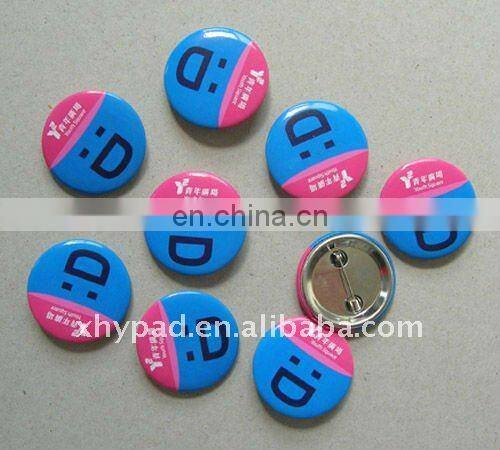 lovely wedding tin name badge