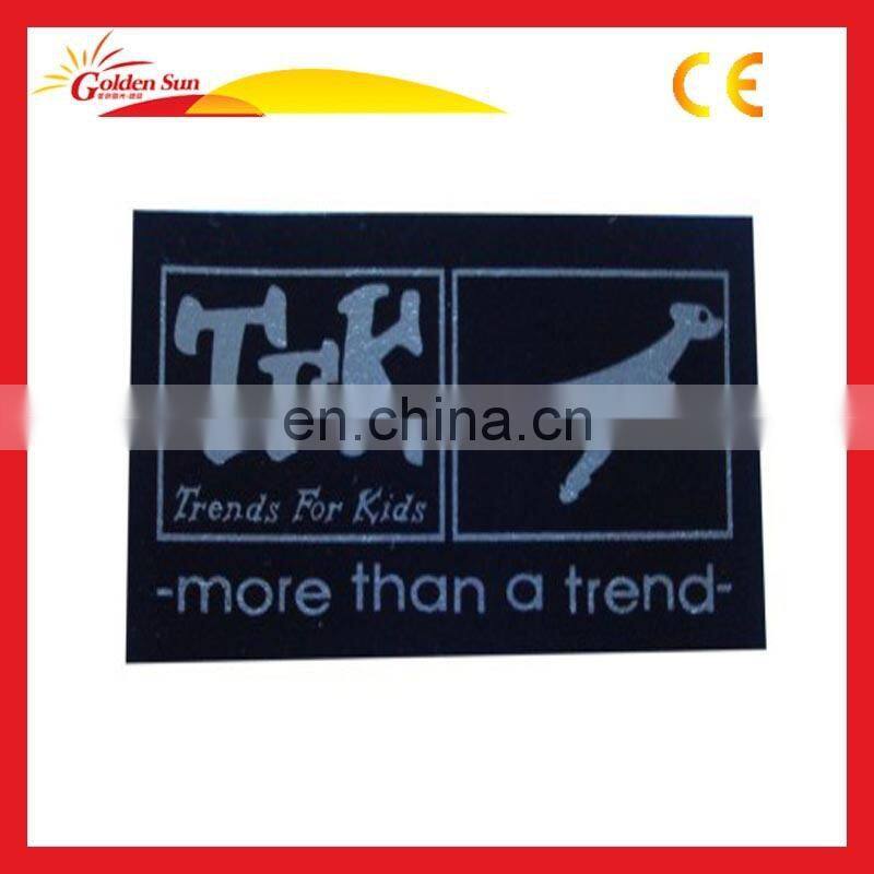 High Quality Printed Suede Leather Label