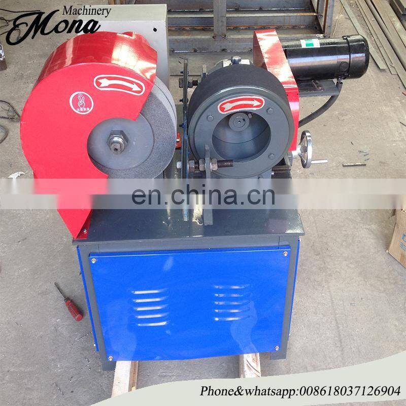 professional tube mirror and hairline effect polishing machine