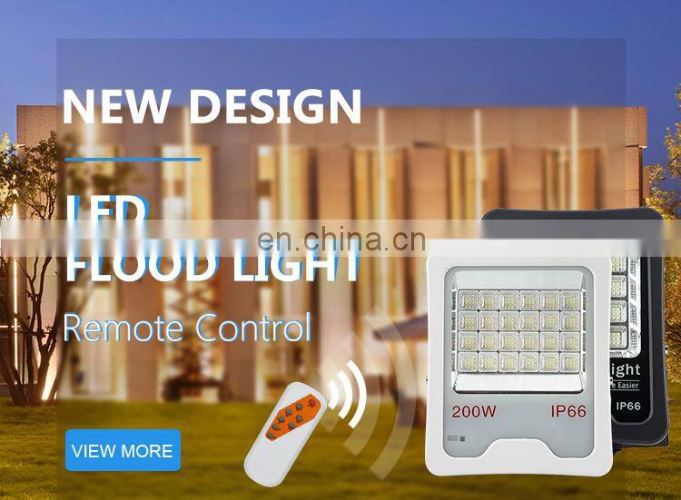 3 Years Warranty Dusk to Dawn IP65 High Brightness 50W 100W 150W Solar Power LED Flood Light With Remote Control