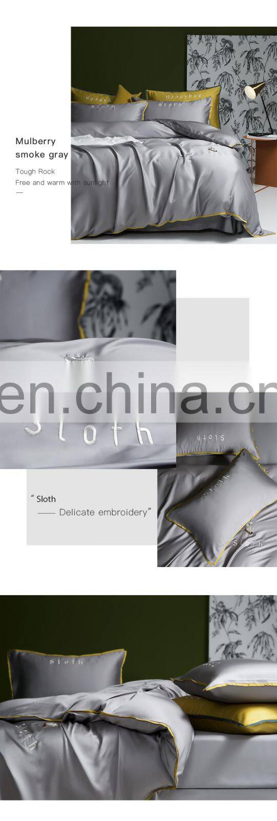 RAWHOUSE silk bedding set tencel 4 pcs bedding set