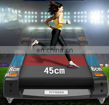 2020 Cheap Folding AC treadmill 2.5HP screen for Home Use or commerical use
