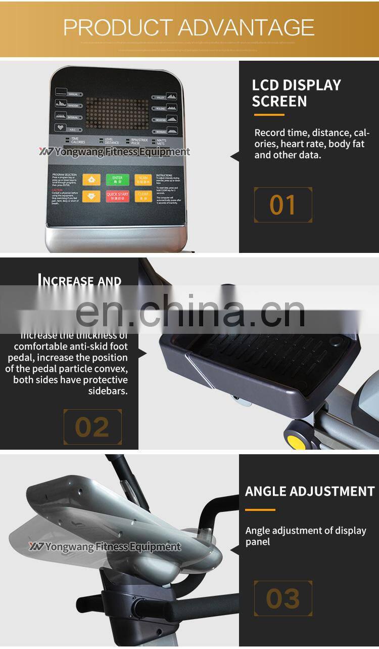Factory price /Top quality commercial fitness YW-B003 elliptical machine