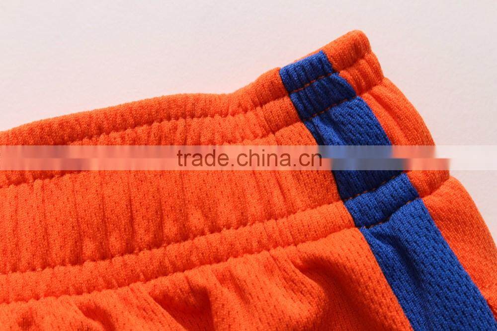 HIGH QUALITY SPORTSWEAR MEN BIRD EYES POLYESTER BASKETBALL SHORTS