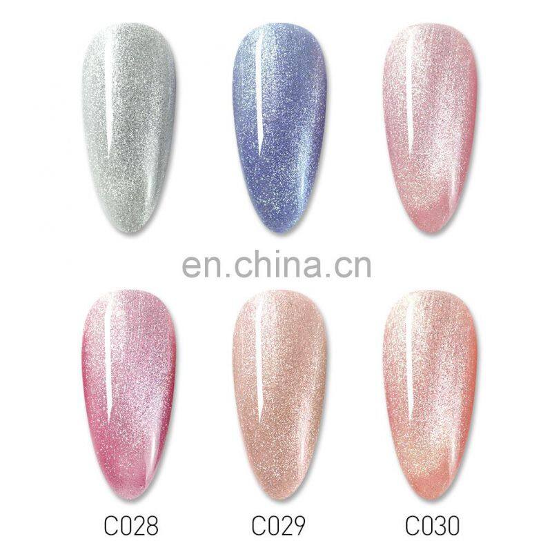 51205 CANNI Manufacturer Moonlight Cat Eye UV Soak-Off Gel Series 16ml Magnetic Nail Polish Sliver Esmalte