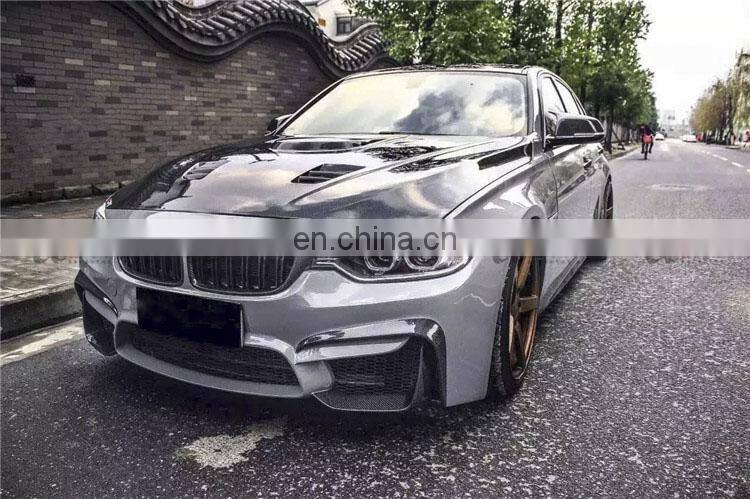 High quality wide body kit for BMW 3 SERIES F30 F35 front bumper rear bumper wide fender side skirts wing spoiler