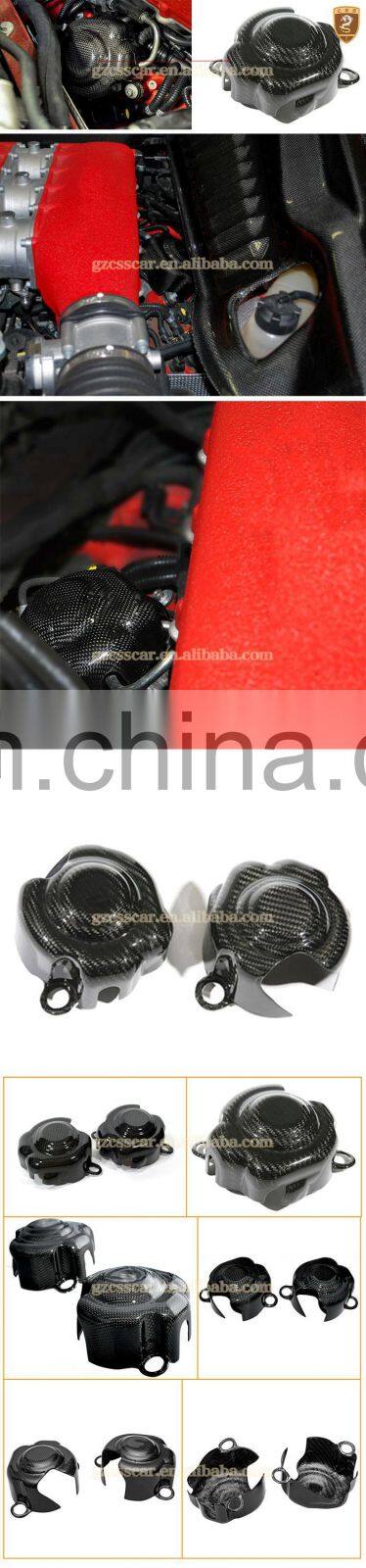 Cool style car parts carbon fiber Fuel Pump Cover for ferary 458 488