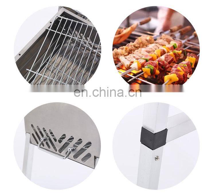 Barbecue Grill Machine Outdoor Barrel Stainless BBQ Charcoal Grill Yakiniku Machine