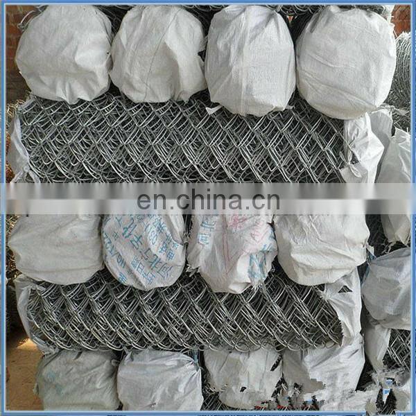 Cheap decorative waterproof Used pvc coated chain link fence for sale