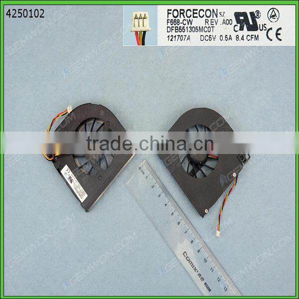 Wholesale Laptop Fan for DELL Inspiron 6000 9200 9300 9400 E1705 6400 E1505 1501/FUJITSU Amilo XA3530(Version 1 )
