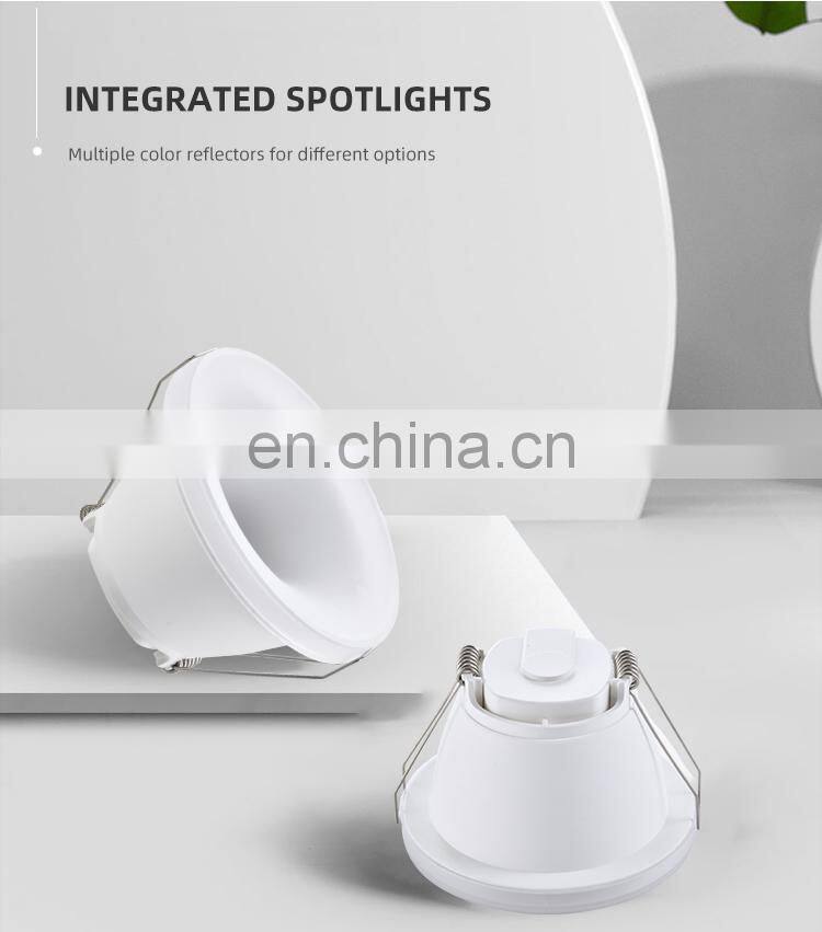 HUAYI New Arrival Modern Simple Style Home Corridor PC Aluminum 6W LED Spotlight Lamp