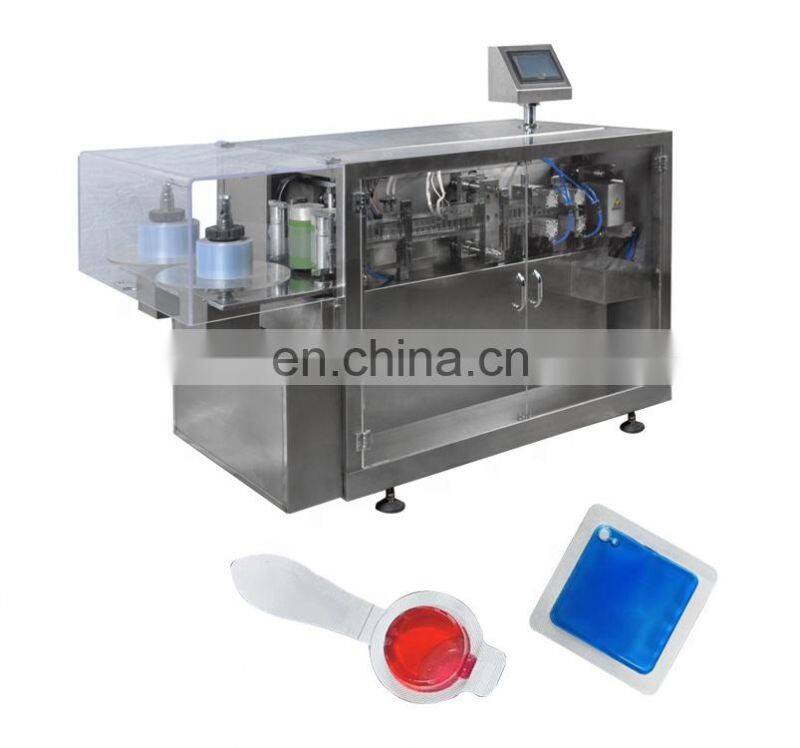 Linear Type Liquid Filling Machine For Filling Cosmetics And Pulp Food Category