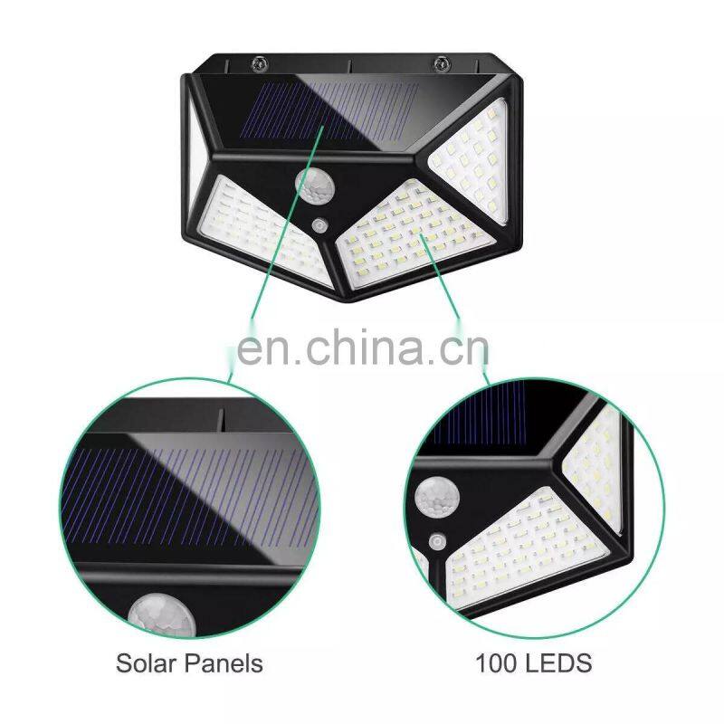 20led wireless battery powered waterproof security pir motion solar motion sensor led outdoor light