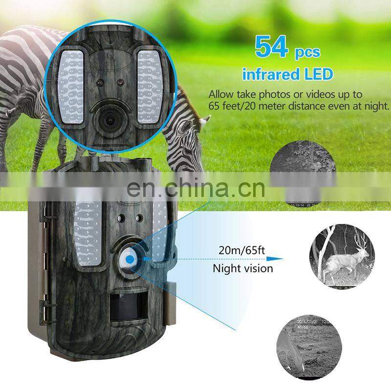 China outdoor 4G trail camera with gps Sim Card Hunting Video Camera