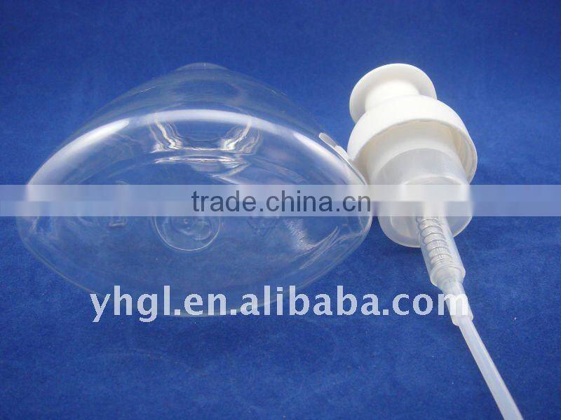 PET hand wash foam pump bottle