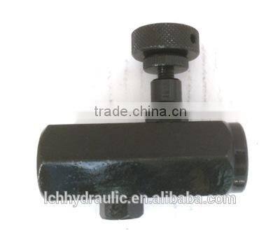 Laminated flow control valves