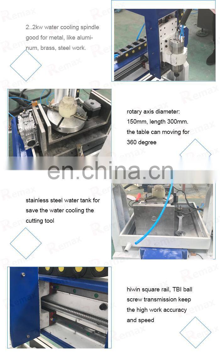 5 Axis Mini CNC Router Metal Milling machine