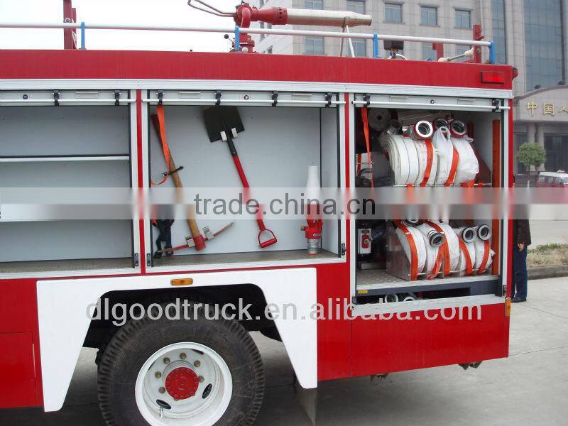 Dongfeng 4x2 water-foam tank fire truck 5000Liter foam 1000Liter