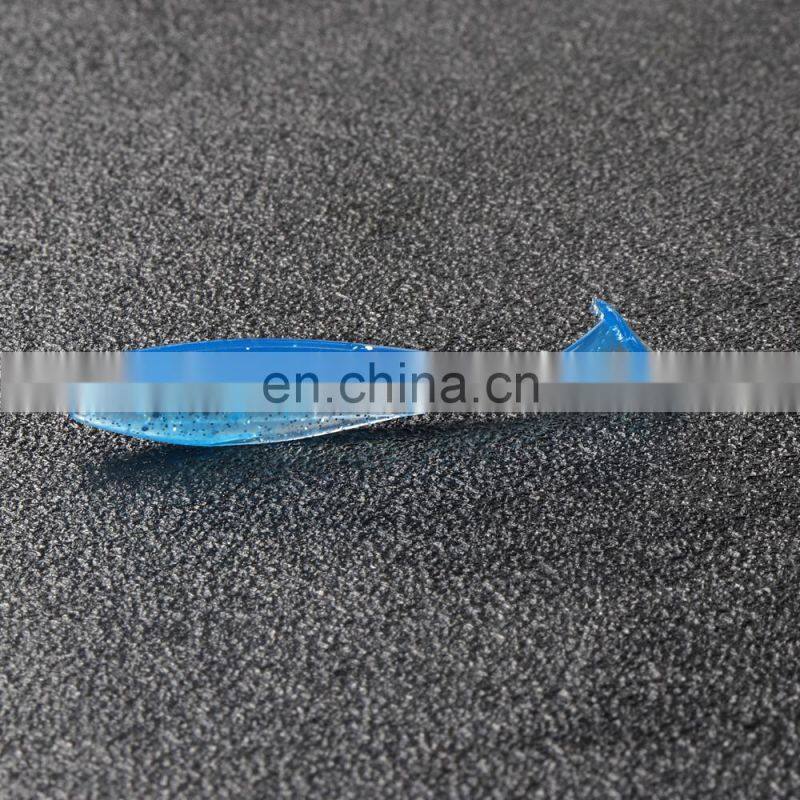 JOHNCOO Plastic 5cm 1.2g Trout Lures Live Baits Worms Soft Fish Lure for Fish