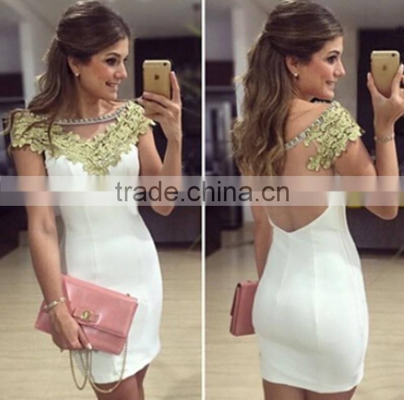 New Fashion Ladies Dress Free Prom Dress Dress Halter Lace Sexy Dress