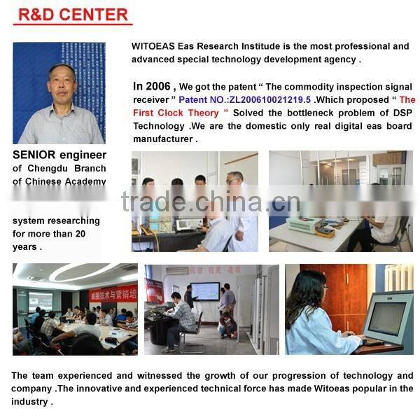 China 58KHZ OEM supermarket/clothing shop MONO Acrylic antenna eas AM system