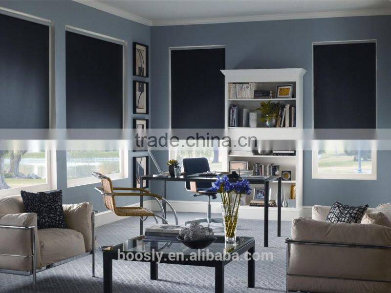 100% Shading Rate Office Room Blackout Window Shades