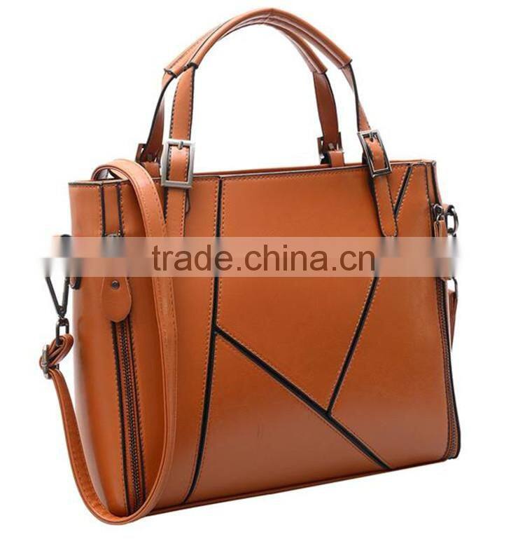 new fashion joint pu shoulder bag women handbag