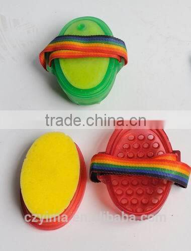 Massage Sponge Brush with Rainbow Strap