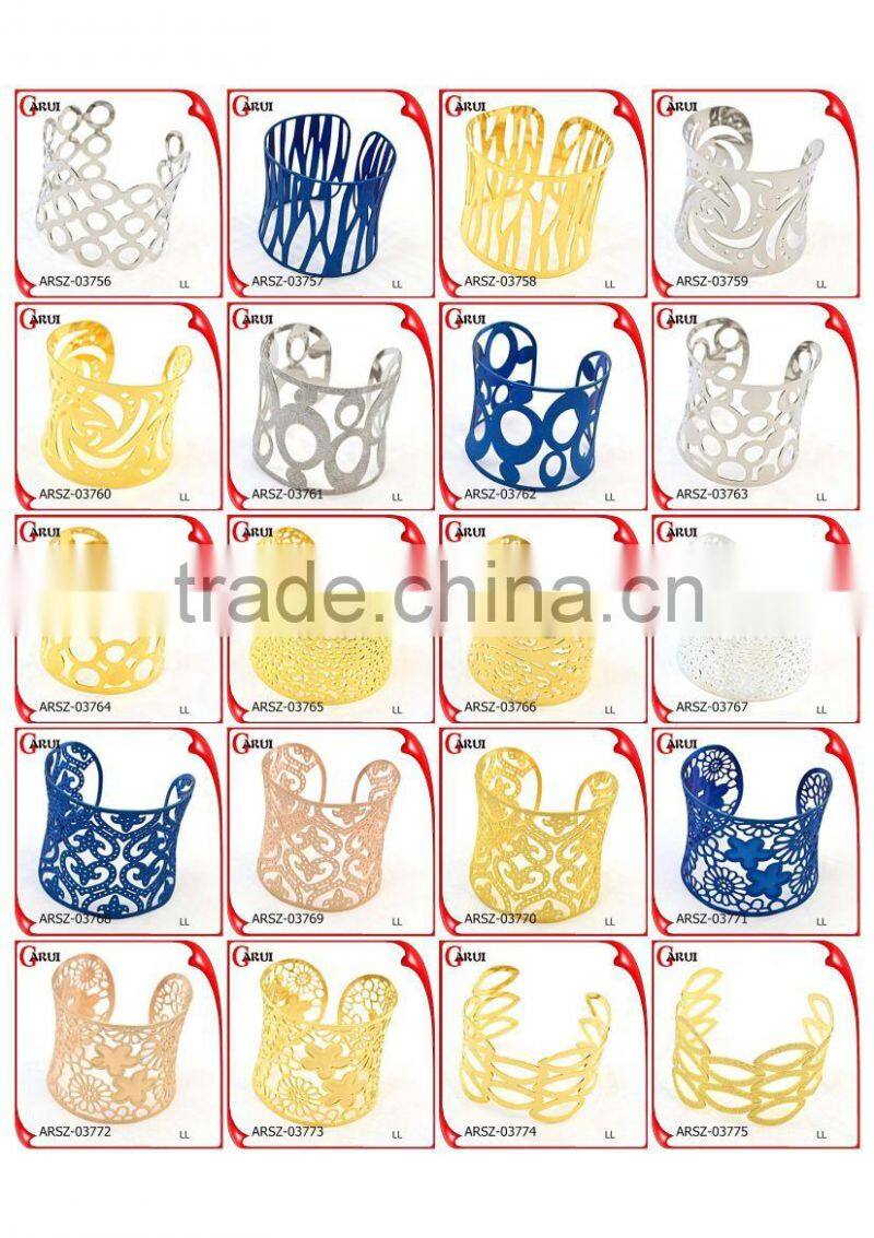 Bracelet 2016 Handmade Jewelry Gold Plated Bangel Cuff Bracelet